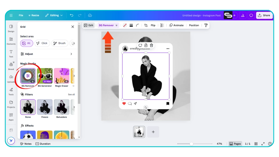 remove background app ، حذف بک گراند کنوا پرو ، کنوا پرو ،